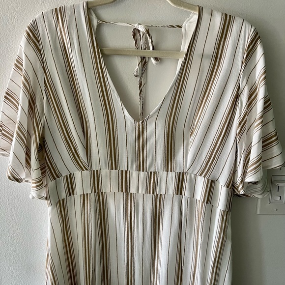 Maxi Dress with Tie Back Sz L - Picture 3 of 7